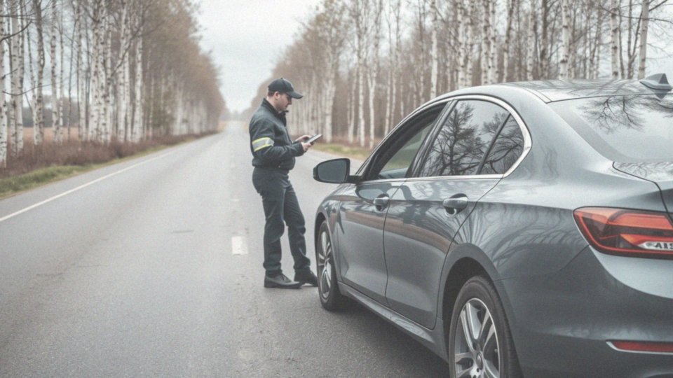 Co w przypadku zgubionego dowodu rejestracyjnego podczas kontroli drogowej?