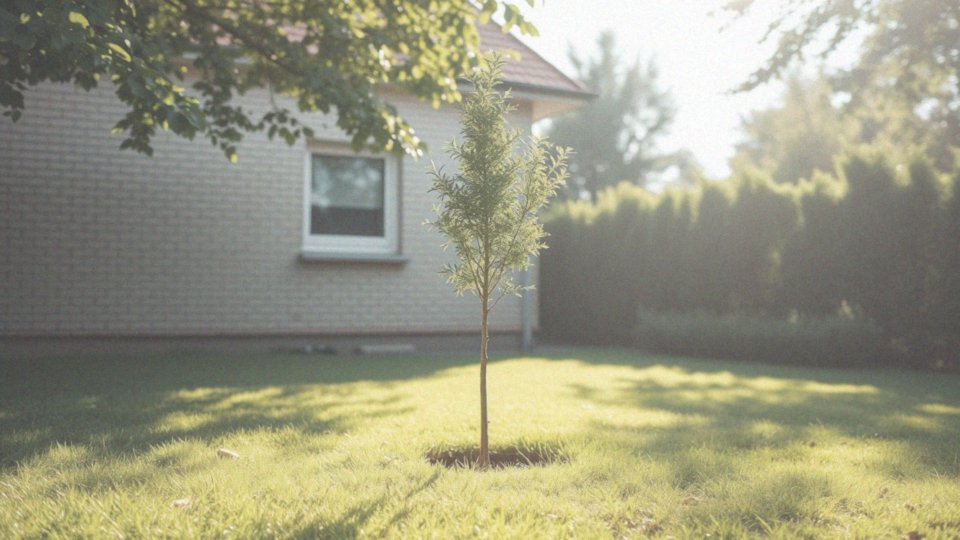 Jakie są minimalne odległości sadzenia drzew od ścian budynków?