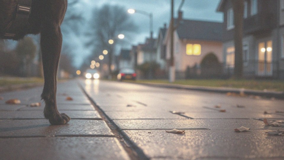 Dlaczego warto stosować odblaskowe szelki easy walk po zmroku?