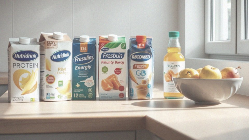 Jakie inne preparaty odżywcze są dostępne jako alternatywa dla Nutridrink?