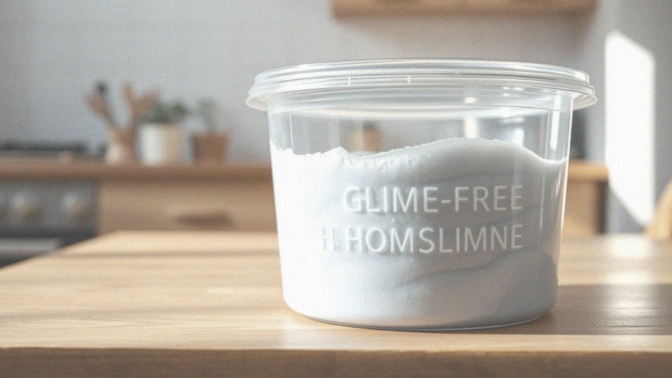 Jak długo można przechowywać slime bez kleju?