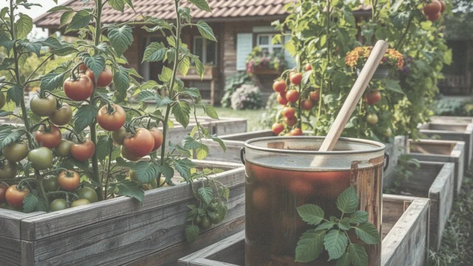 Jak stosować gnojówkę z pokrzyw w uprawie pomidorów?