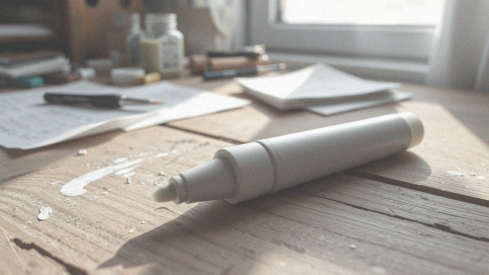 Jak dbać o marker olejowy biały, aby przedłużyć jego żywotność?