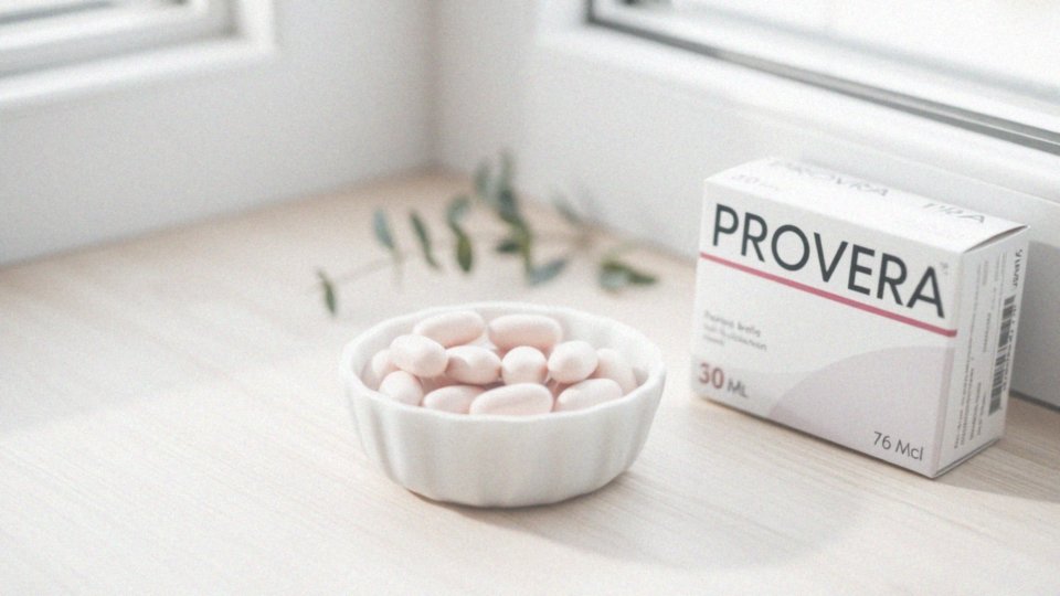 Jakie są rodzaje krwawień, w których stosowany jest lek PROVERA?