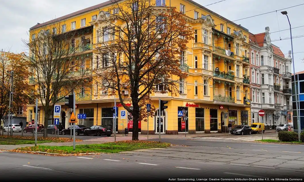 Zmiany w komunikacji na ul. Pszennej w Szczecinie